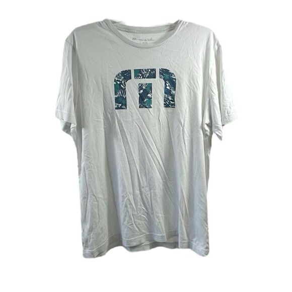 Travis Mathew Hasta Luego White T Shirt Size L - Picture 1 of 7